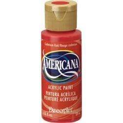 Americana pintura acril. 59ml DA015 cadmium red DECO ART CENTROARTESANO