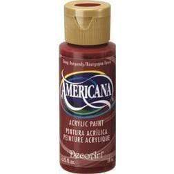 Americana pintura acril. 59ml DA128 deep burgundy DECO ART CENTROARTESANO
