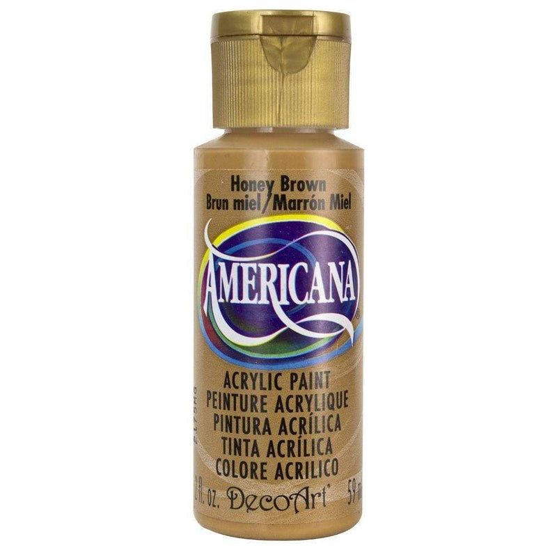 Americana pintura acril. 59ml DA163 honey brown DECO ART CENTROARTESANO