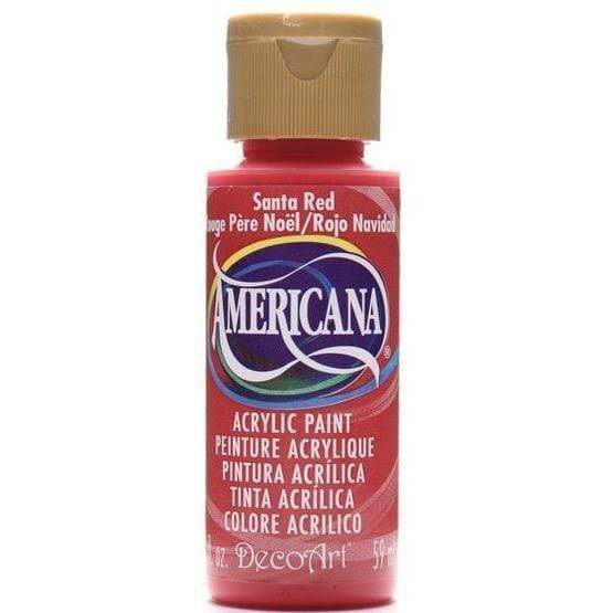 Americana pintura acril. 59ml DA170 santa red DECO ART CENTROARTESANO