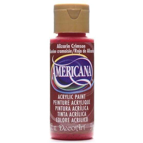 Americana pintura acril. 59ml DA179 alizarin crimson DECO ART CENTROARTESANO