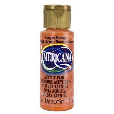 Americana pintura acril. 59ml DA238 canyon orange DECO ART CENTROARTESANO