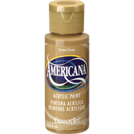 Americana pintura acril. 59ml DA259 cocoa DECO ART CENTROARTESANO