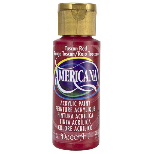 Americana pintura acril. 59ml DA265 tuscan red DECO ART CENTROARTESANO