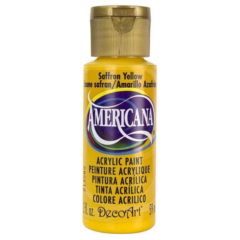 Americana pintura acril. 59ml DA273 saffron yellow DECO ART CENTROARTESANO