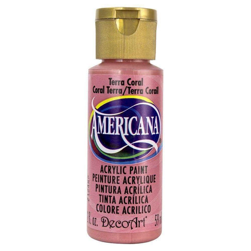 Americana pintura acril. 59ml DA286 tierra coral DECO ART CENTROARTESANO