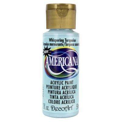 Americana pintura acril. 59ml DA305  whispering turquesa DECO ART CENTROARTESANO