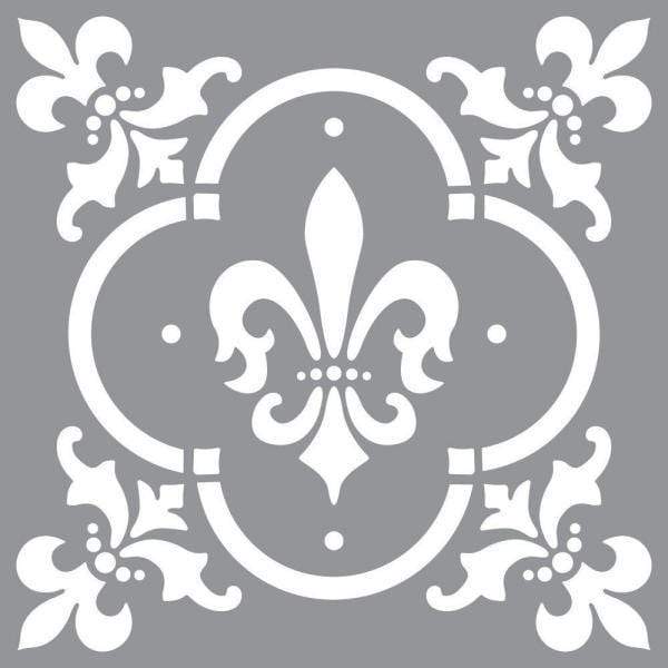 DecoArt plantilla 30,5x30,5 ADS04 flor lis DECO ART CENTROARTESANO