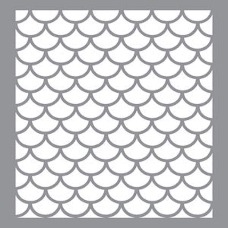 DecoArt plantilla 30,5x30,5 ads19 escamas simetricas DECO ART CENTROARTESANO