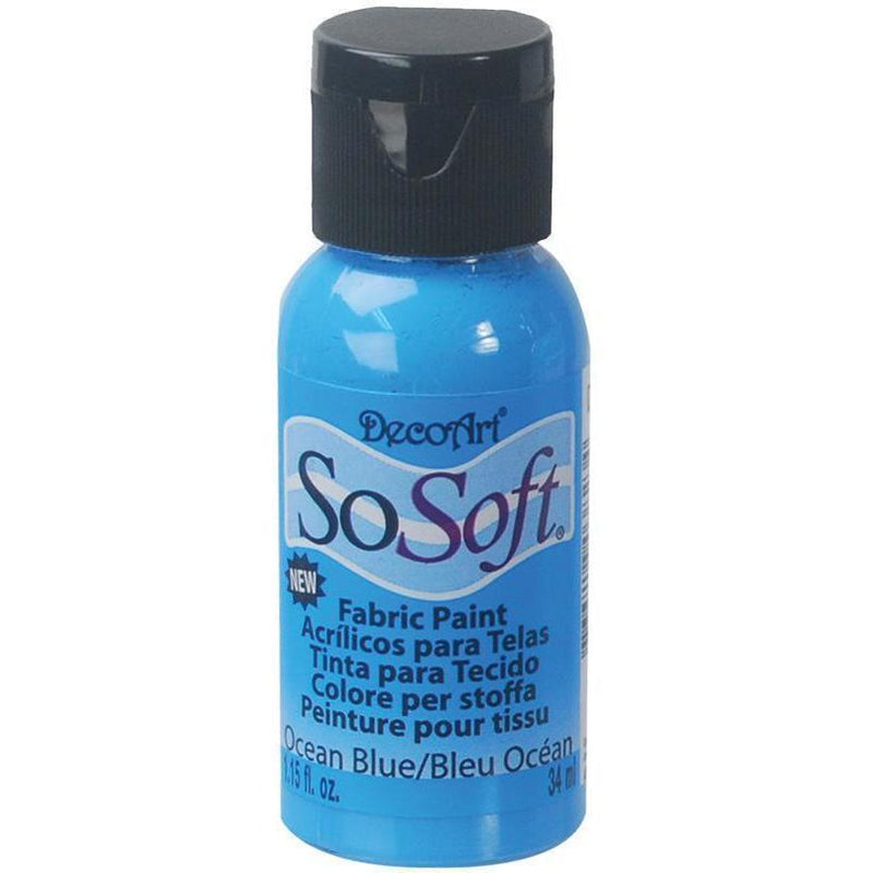 Pintura tela sosoft DSS086 ocean blue DECOART CENTROARTESANO