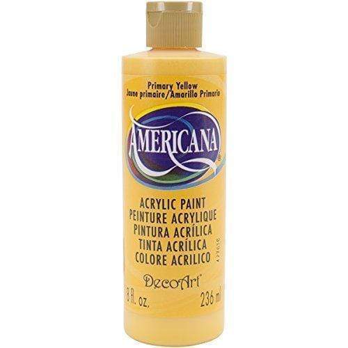 Americana 236ml DA201 amarillo primario DECOART CENTROARTESANO