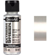 Americana Extreme Sheen acrilica metalica 59ml DPM07 Plata Ley DECOART CENTROARTESANO