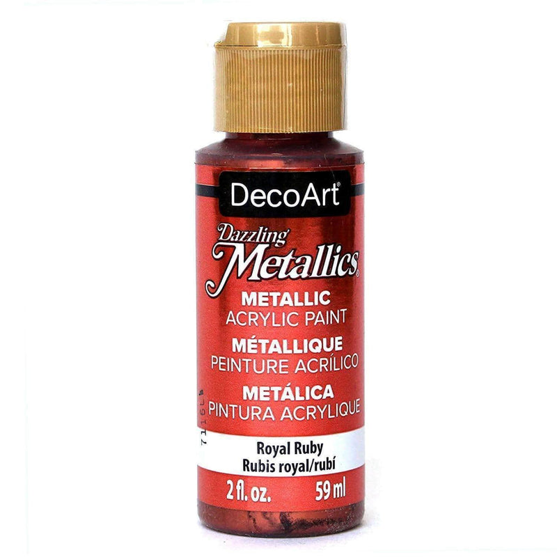 Americana metalica 59ml DA074 royal rubi DECOART CENTROARTESANO