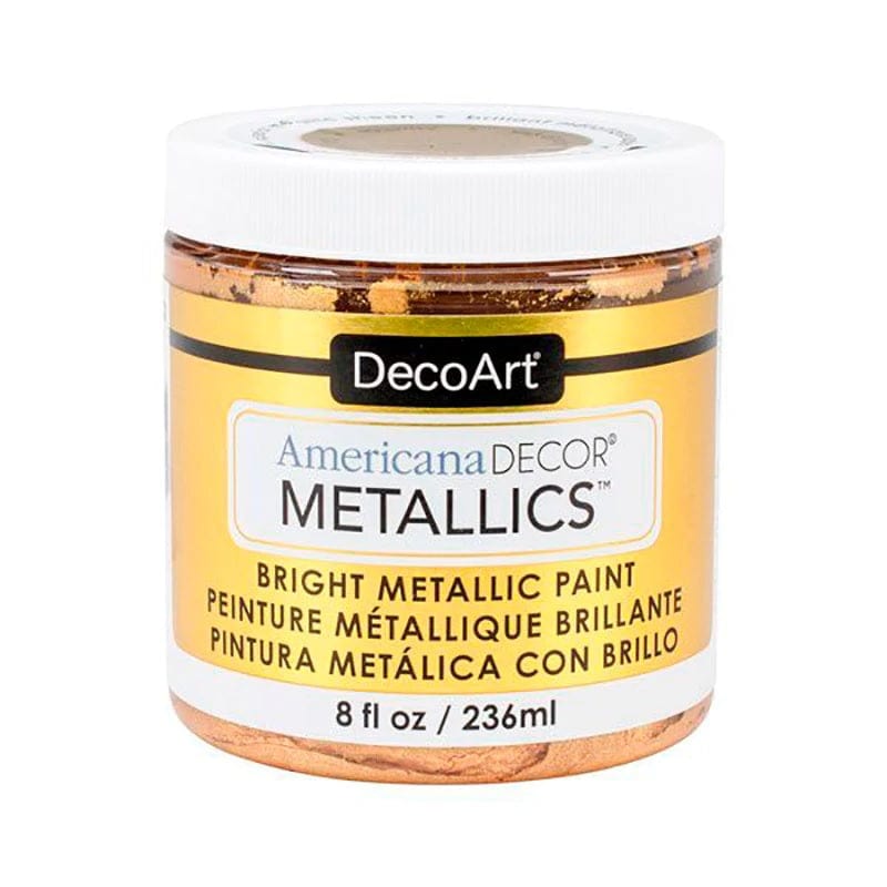 Americana metalica con brillo oro 24k 236ml DECOART CENTROARTESANO