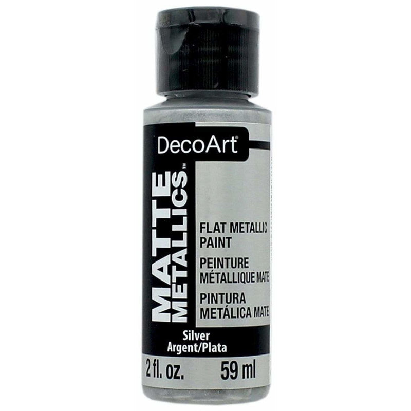 Americana metalica mate 59ml DMMT14 PLATA DECOART CENTROARTESANO