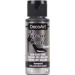 Americana Patent Leather 59ML DPL13 Gris metal DECOART CENTROARTESANO