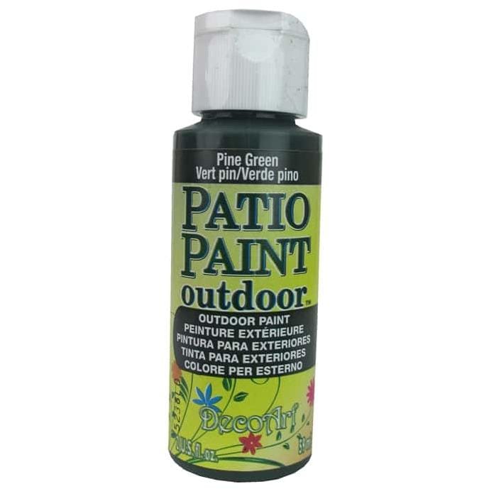 Americana patio paint DCP04 verde pino