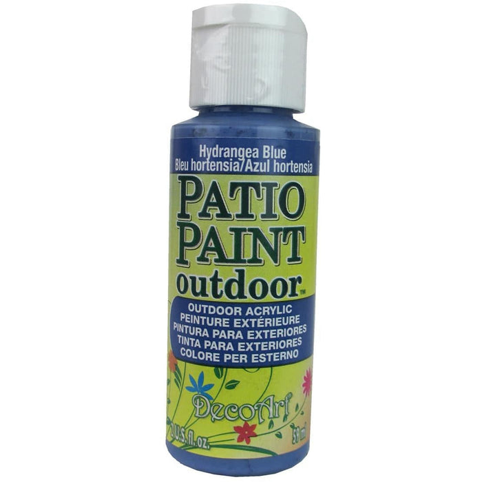 Americana patio paint DCP33 blue hortensia DECOART CENTROARTESANO