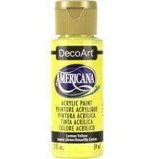 Americana pintura acril. 59ml DA011 lemon yellow DECOART CENTROARTESANO