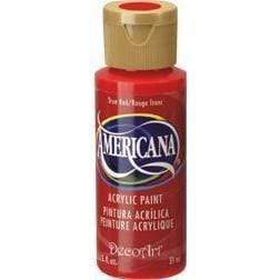 Americana pintura acril. 59ml DA129 true red DECOART CENTROARTESANO