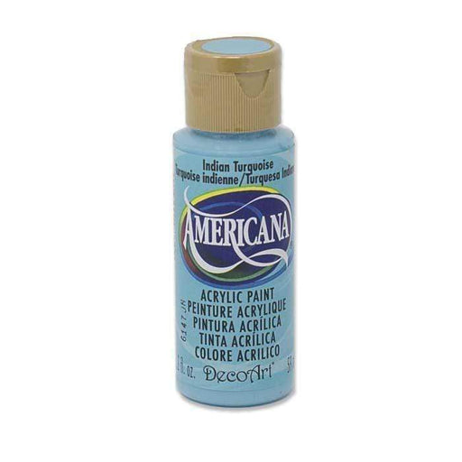Americana pintura acril. 59ml DA268 turquesa blue DECOART CENTROARTESANO