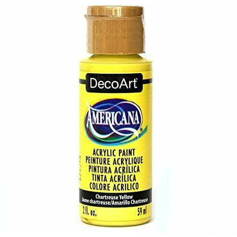 Americana pintura acril. 59ml DA330 Chartreuse yellow DECOART CENTROARTESANO