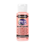 Americana pintura acril. 59ml DA341 Neon Lights ponche de melocoton DECOART CENTROARTESANO
