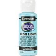 Americana pintura acril. 59ml DA344 Neon Lights azul K.O. DECOART CENTROARTESANO