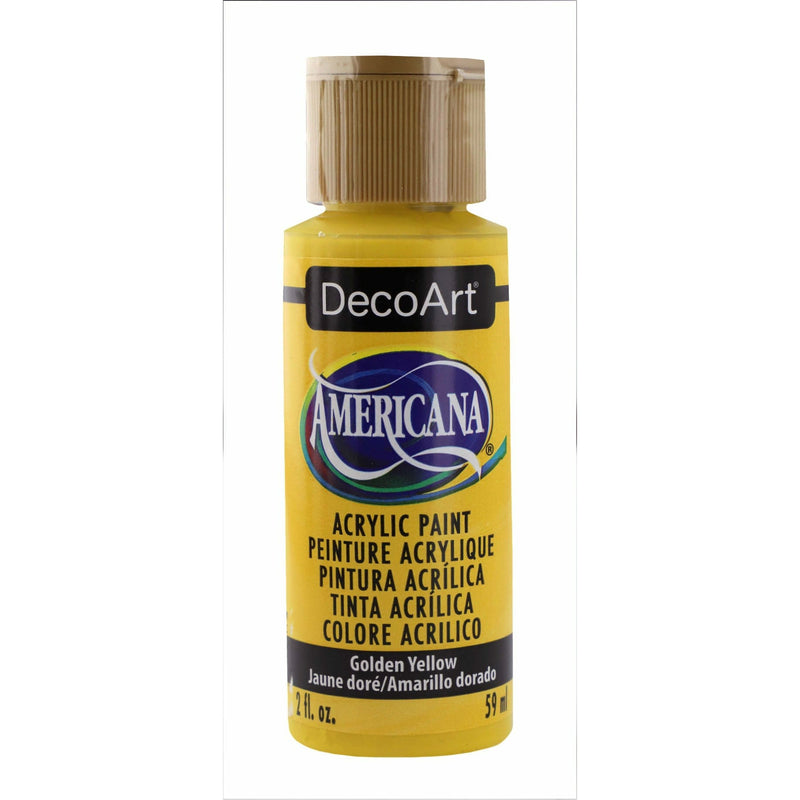 Americana pintura acril. 59ml DA371 Amarillo dorado DECOART CENTROARTESANO
