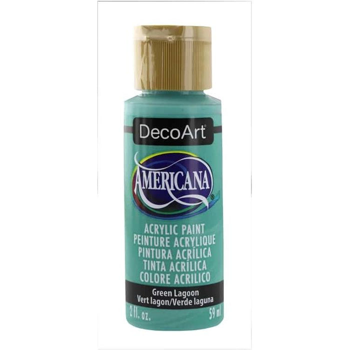 Americana pintura acril. 59ml DA372 Verde Laguna DECOART CENTROARTESANO