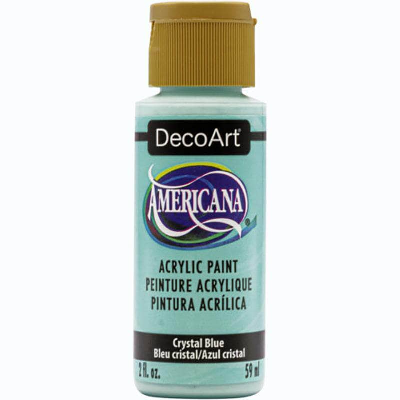 Americana pintura acril. 59ml DA409 AZUL CRISTAL DECOART CENTROARTESANO