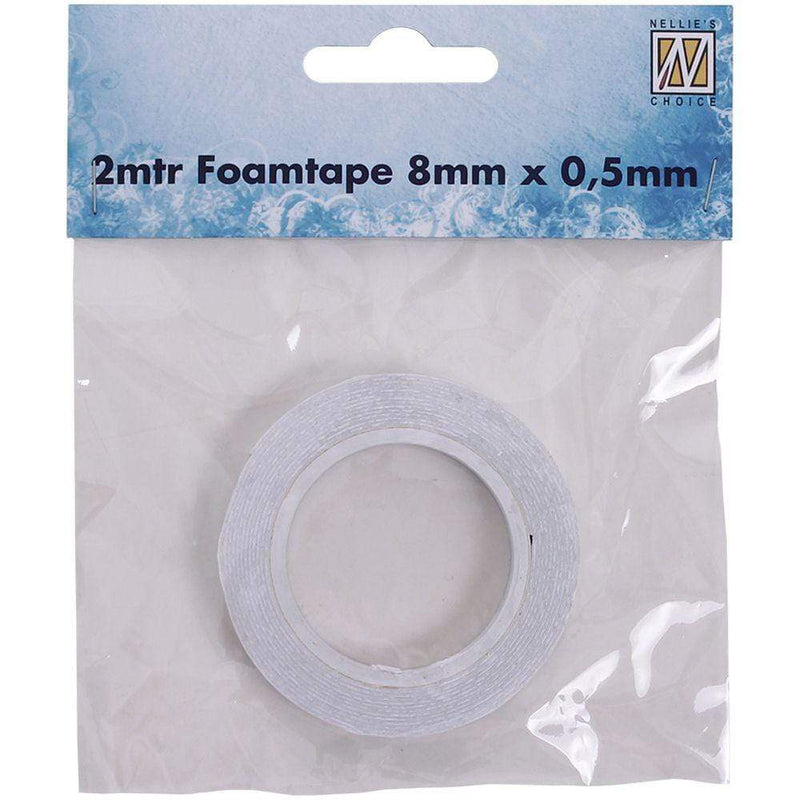 Cinta Almohadillas foam adhesivas doble cara 3D 8mmx0.5mm 2m. FOTA001 DECOMAN Oferta CENTROARTESANO