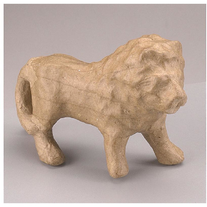 AP586O Decopatch paper mache Leon pequeño DECOPATCH CENTROARTESANO