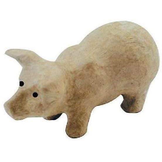 ap614O Papel mache cerdito peque±o DECOPATCH CENTROARTESANO