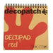 Bloc color decopatch rojo bloc03O DECOPATCH CENTROARTESANO