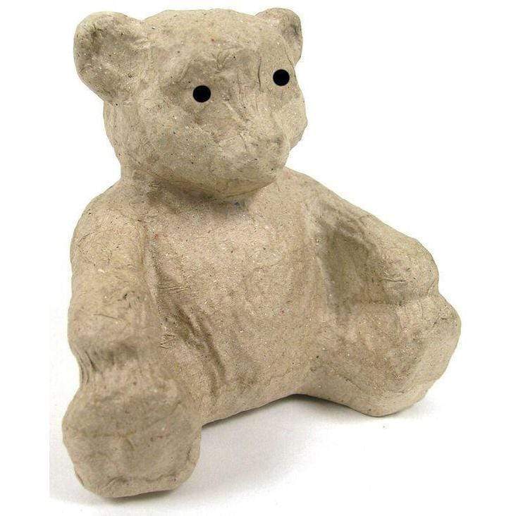 Decopatch figura papel mache AP110O Osito sentado DECOPATCH CENTROARTESANO