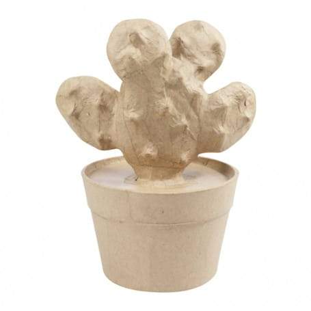 Decopatch figura papel mache HD047C Cactus raqueta DECOPATCH CENTROARTESANO