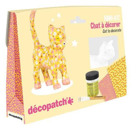 Decopatch mini kit KIT012O gato DECOPATCH CENTROARTESANO