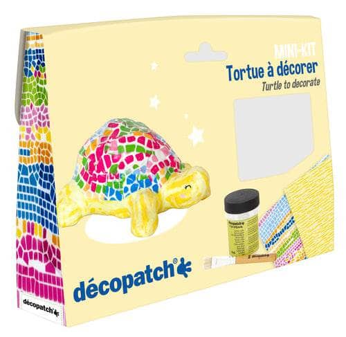 Decopatch mini kit KIT036 Tortuga DECOPATCH CENTROARTESANO