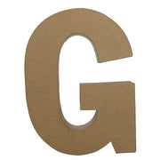 Letra papel mache fantasia G ac400o DECOPATCH CENTROARTESANO