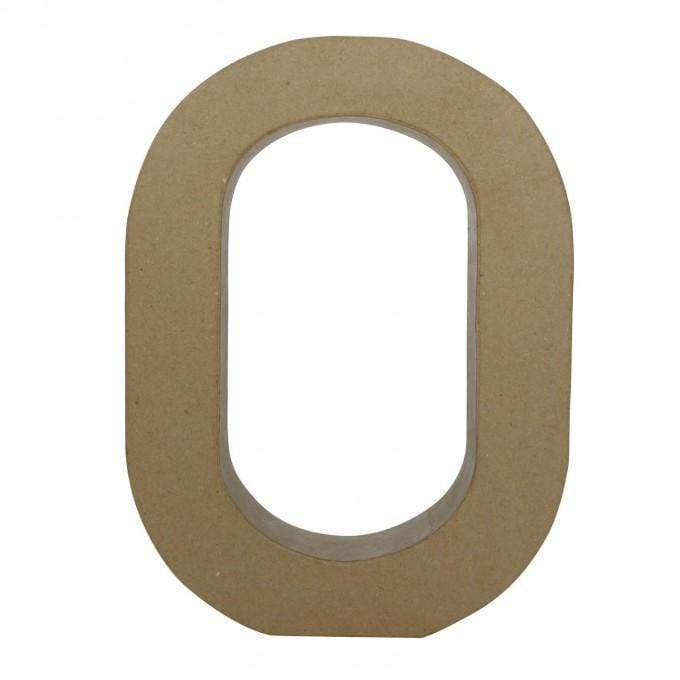 Letra papel mache fantasia O ac408o DECOPATCH CENTROARTESANO