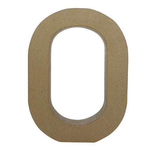 Letra papel mache fantasia O ac408o DECOPATCH CENTROARTESANO