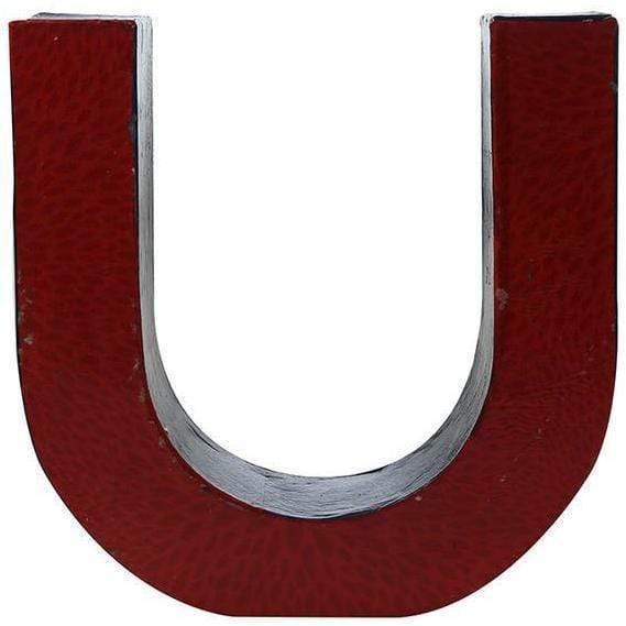 Letra papel mache fantasia U ac414o DECOPATCH CENTROARTESANO