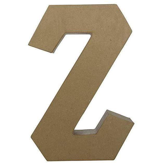 Letra papel mache fantasia Z ac419o DECOPATCH CENTROARTESANO