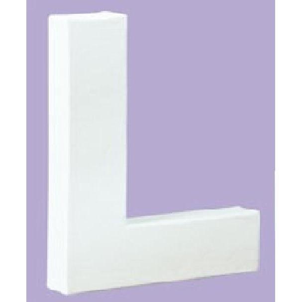 Letras papel mache blanco 21cm L DECOPATCH CENTROARTESANO