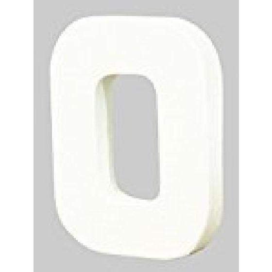 Letras papel mache blanco 21cm O DECOPATCH CENTROARTESANO
