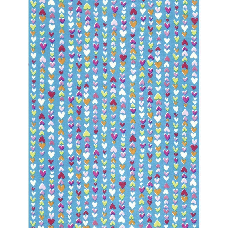 Papel Decopatch FDA410O corazones peque±os sobre fondo azul DECOPATCH CENTROARTESANO