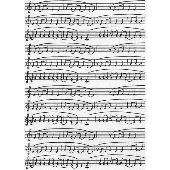 Papel Decopatch FDA468O Notas musicales DECOPATCH CENTROARTESANO