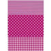 Papel Decopatch FDA486O Rayas y puntos Fucsia y blanco DECOPATCH CENTROARTESANO