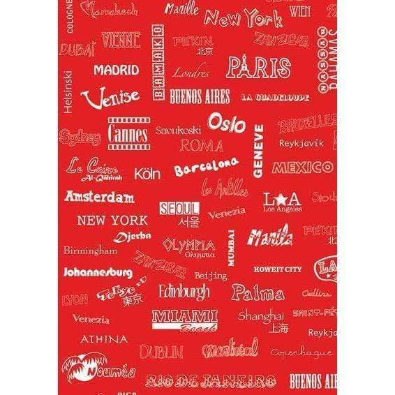 Papel Decopatch FDA512O Nombre de ciudades famosas DECOPATCH CENTROARTESANO